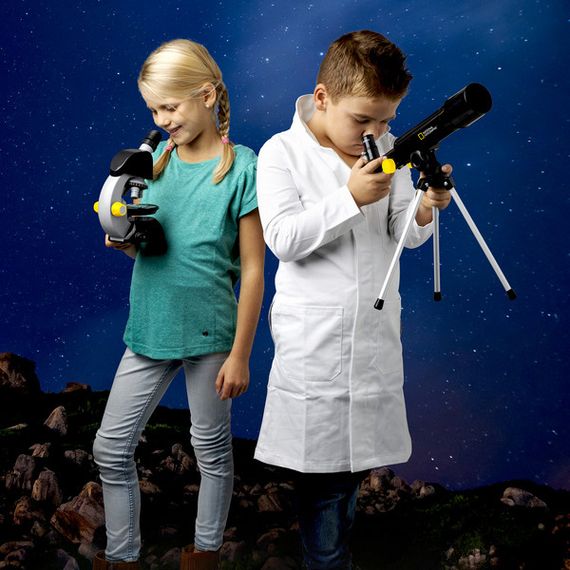 Мікроскоп National Geographic Junior 40x-640x + телескоп 50/360, набір мікроскоп та телескоп для дитини | Зображення 5
