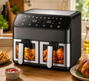 Аэрофритюрница DOMOTEC Air Fryer MS-3226 , 4800 Вт 13 л