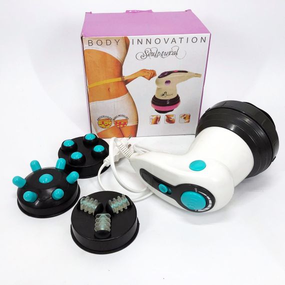 Масажер Для Тіла Інфрачервоний Антицелюлітний Body Innovation Sculptural 4 Насадки MA-118-2 | Зображення 9