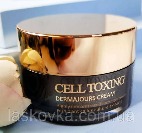 Крем для обличчя відновлюючий зі стовбуровими клітинами Medi-Peel Cell Toxing Dermajou Cream, 50 г | Зображення 2