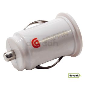 Зарядний пристрій для USB від прикурювача - Griffin Mini Dual USB White