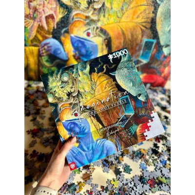 Пазл GoodLoot Imagination: Jacek Szleszynski The Gift / Dar 1000 элементов (5908305242956) - Топ Продаж! | Зображення 8