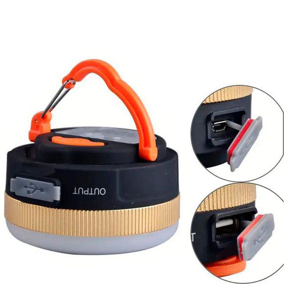 Светодиодный кемпинговый фонарь YD-7-7SMD с функцией Power Bank белый красный свет OS-67 | Зображення 3