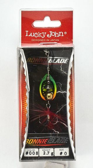 Блесна вращающаяся Lucky John Лаки Джон BONNIE BLADE 00 02.7г 008 в блистере | Зображення 1