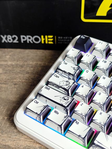 Магнітна клавіатура ATTACK SHARK X82 PRO HE Сomic Бездротова Ігрова | Зображення 5