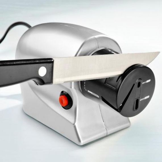 Ножеточка ручная ELECTRIC SHARPENER 220В | Хорошая точилка для ножей | BH-104 Електро точилка | Зображення 5