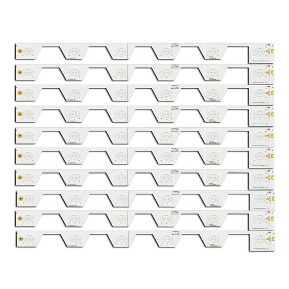LED підсвітка TV 55" 55HR330M06A1 V1 GIC55LB21-LED3030-V1.2 YHF-4C-LB5506-YH1 4C-LB5506-HR1 TMT_55E5800 10шт.