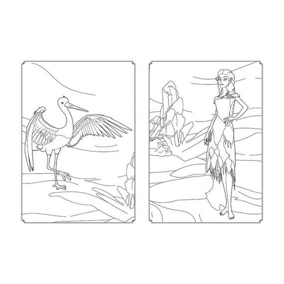 Раскраска Магия цвета. Невероятные приключения Ранок 1807006 с наклейками | Зображення 3