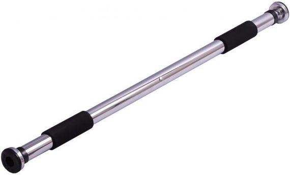 Турнік розсувний PowerPlay 4128 Pull Up Bar (60-90см.) Steel/Black | Зображення 8