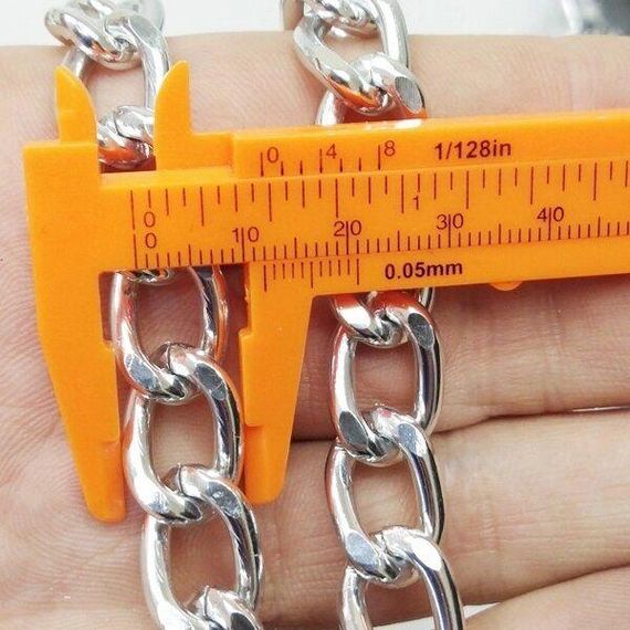Декоративные цепи, цвет серебро 3,2 мм | Зображення 2