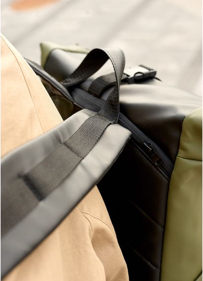 Жіночий рюкзак Sambag RollTop X хакі 41 х 27 х 18 см (24320119) | Зображення 3