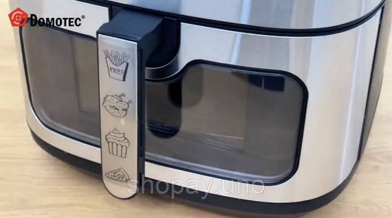 Аэрофритюрница для жарки без масла Domotec MS-3222 3500W | Зображення 6