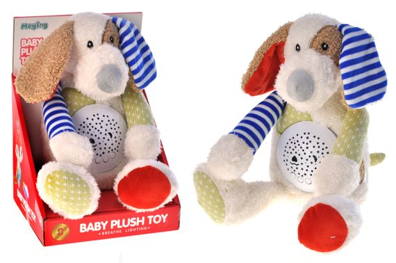 М'яка іграшка 033-38A "Собака" на батарейках р.15x15 см YG Toys