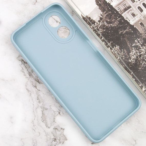 Силіконовий чохол Candy Full Camera для Oppo A78 4G Сірий / Smoky Gray | Зображення 2