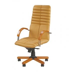 Кресло Новый Стиль GALAXY wood MPD EX1 (Экокожа)