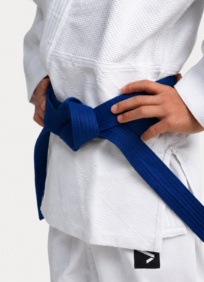 Синій пояс для дзюдо IPPONGEAR, серія CLUB 2, довжина 320 см | Зображення 4