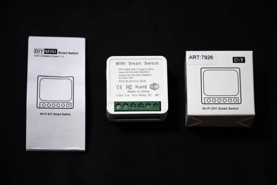 Умное wi-fi релле Smart Home 16A Беспроводной выключатель WiFi Smart Switch 16A | Зображення 7