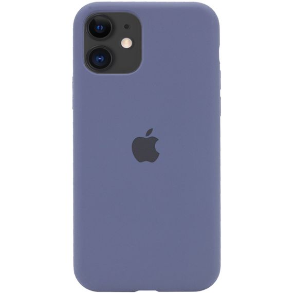 Чохол Silicone Case Full Protective (AA) для Apple iPhone 11 (6.1") Темний Синій/Midnight Blue