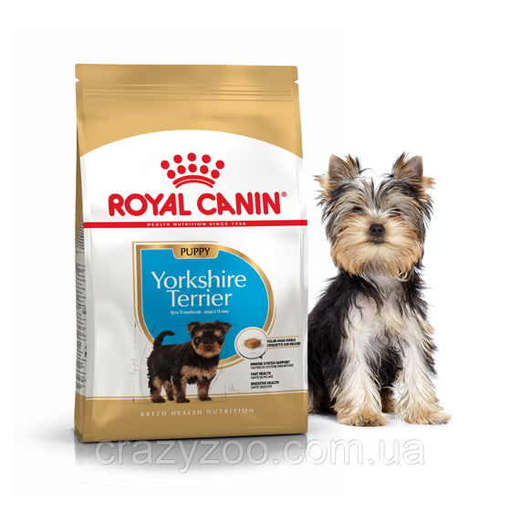 Сухий корм для цуценят йоркширських тер'єрів Royal Canin Yorkshire Terrier Puppy 1.5 кг 39720151