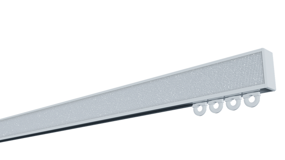 Карниз для штор Сліп-профіль (у зборі), Голландія 425 см