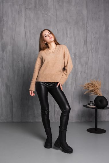 Ботинки женские зимние Fashion Rosie 3876 40 размер 255 см Черный | Зображення 9