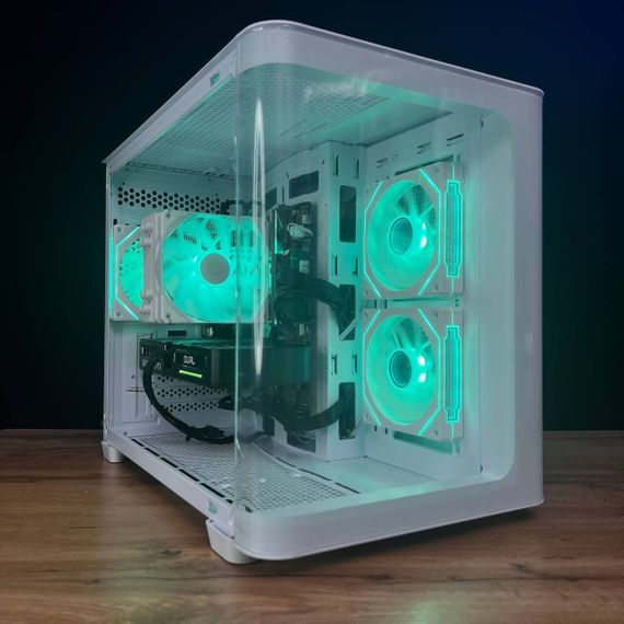 Збірка на замовлення: ігровий ПК AeroCool P300C Tower / AMD Ryzen 5 8400F (6 (12) ядер по 4,2 - 4,7 ГГц) / 32 ГБ DDR5 / 1000 ГБ SSD M.2 / nVidia GeForce RTX 5060, 8 ГБ GDDR7, 128-bit / 650 Вт | Зображення 1