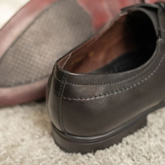 Класичні чорні туфлі 40 розмір на стопу 26,5 см | Зображення 6