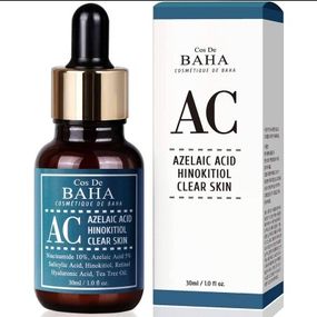 Сироватка для проблемної шкіри Cos De Baha AC Azelaic Acid Hinokitiol Clear Skin Serum (30 ml)