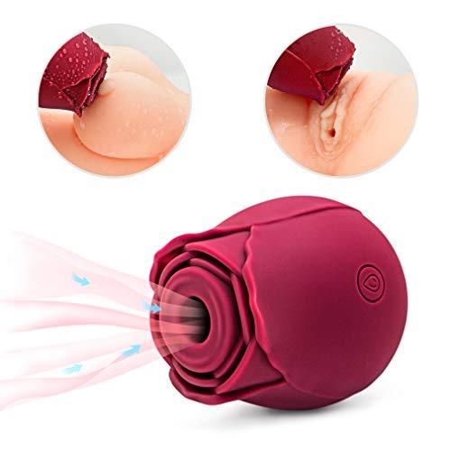 Вакуумний кліторальний стимулятор Chisa Rose Petal (Rose Red) Sex Aura | Зображення 5