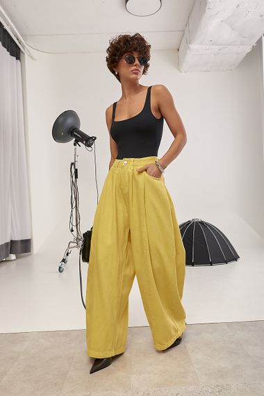 Еластичне боді з відкритою спиною - чорний цвет, XS (є розміри) | Зображення 2