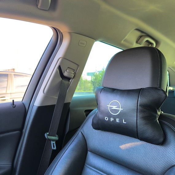 Подушка підголівник для подорожей Opel, Дорожні подушки, Комфортна подушка підголівник для автомобіля ME-87 | Зображення 3