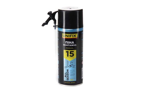Піна ручна Всесезонна 15 л 300 мл UNIFIX 9512831 | Зображення 1