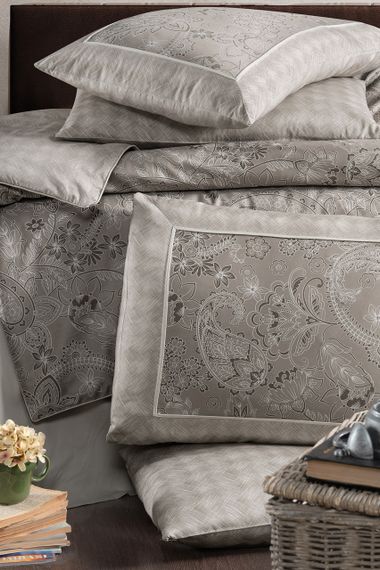 Постельное белье La Romano Premium Satin 200×220 Theron Rock | Зображення 1