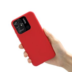 Чохол Candy Silicone для Xiaomi Redmi 9C / Redmi 10A колір Червоний