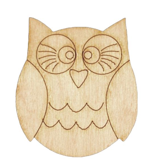 Набір дитячої творчості Розпис по дереву "Магніти-сови" РД-005 | Зображення 3