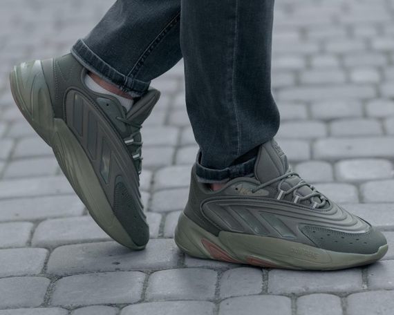 Кросівки Adidas OZELIA Khaki | Зображення 3
