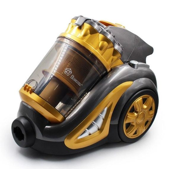 Пилосос для сухого прибирання з турбощіткою Domotec MS-4408 3600 Вт без мішка колбовий циклонний для дому контейнерний | Зображення 2