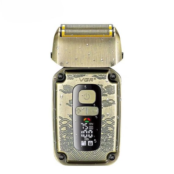 Електробритва-шейвер VGR V-337 акумуляторна з двома бритвеними головками