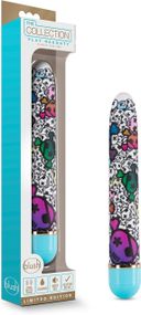 Вібромасажер Дамський пальчик, з яскравим принтом Blush The Collection Play Naughty блакитний Sex Aura