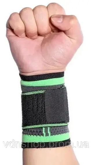 Еластичний фіксатор зап'ястя (напульсник) регульований бандаж зап'ястя | Зображення 1