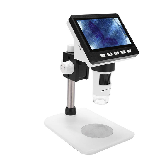 Цифровий мікроскоп з 4,3" LCD дисплеєм та підсвіткою GAOSUO M700, акумуляторний, збільшення до 1000X, 1080P | Зображення 1