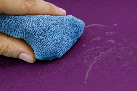 Килимок для йоги та фітнесу Power System PS-4060 TPE Yoga Mat Premium Purple (183х61х0.6) | Зображення 3