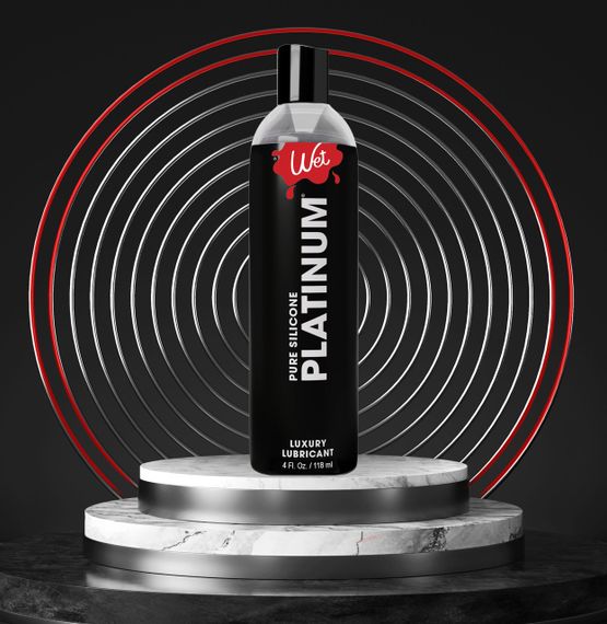 Лубрикант на силіконовій основі WET PLATINUM, 236 мл Sex Aura | Зображення 2