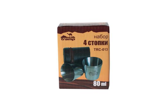 Набор 4 стопки Tramp 80 мл (UTRC-013) | Зображення 3