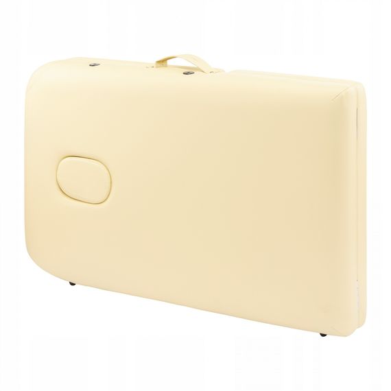 Масажний стіл складаний 4FIZJO Massage Table+ Wood W60 Beige TABLE+W60BEIGE (P-5907739318367) | Зображення 3