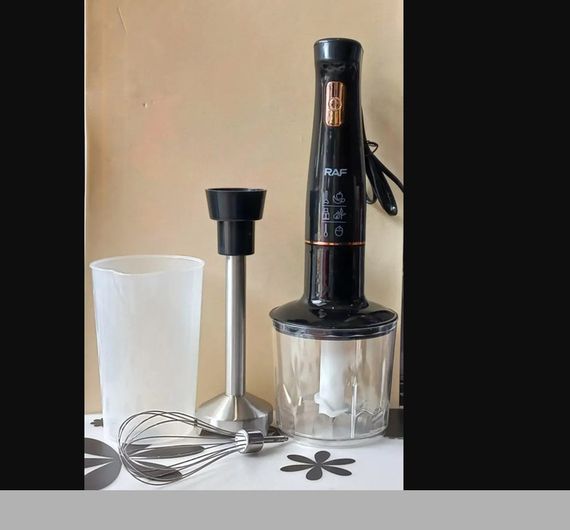 Кухонний блендер-подрібнювач 3в1 з мірною чашею та металевою ніжкою RAF R.327 (46855-R.327_502)