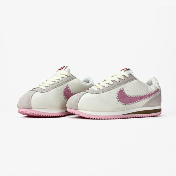 Демісезонні кросівки Nike колір бежевий/сірий/рожевий | Зображення 7