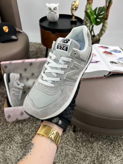 Мужские кроссовки New 574 Light Grey Black Динаміка твого стилю весна / літо / осінь A4179 42 26,5 | Зображення 5