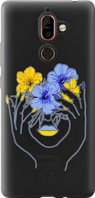 Чохол на Nokia 7 Plus Дівчина із силікону FCh (016473