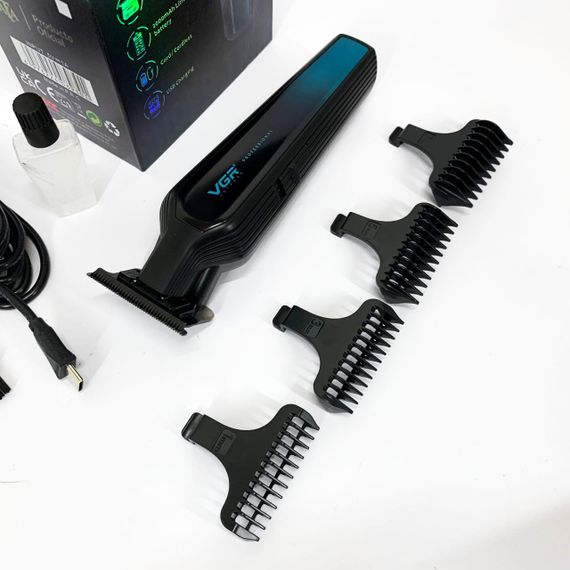 Электрическая машинка триммер для волос и бороды, Машинка для стрижки волос хороша KG-62 | Зображення 5